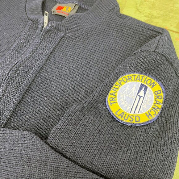 Vintage Uniform Sweater | Navy Blue - Picture 5 of 7